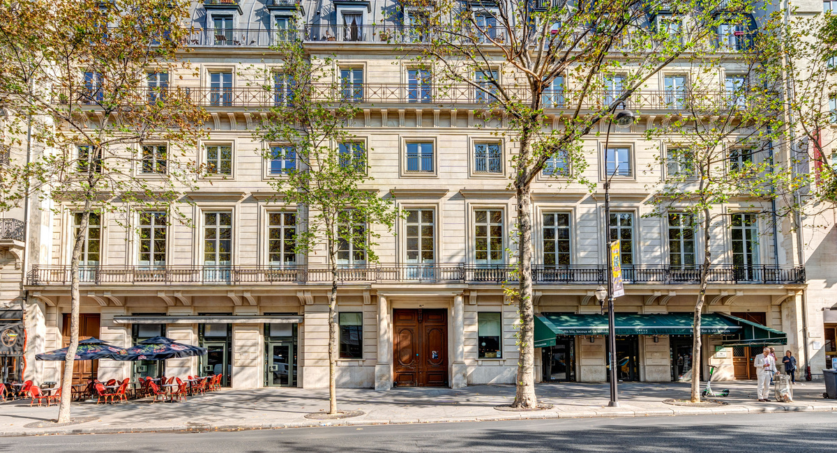 16 Montmartre immeuble Gecina façade