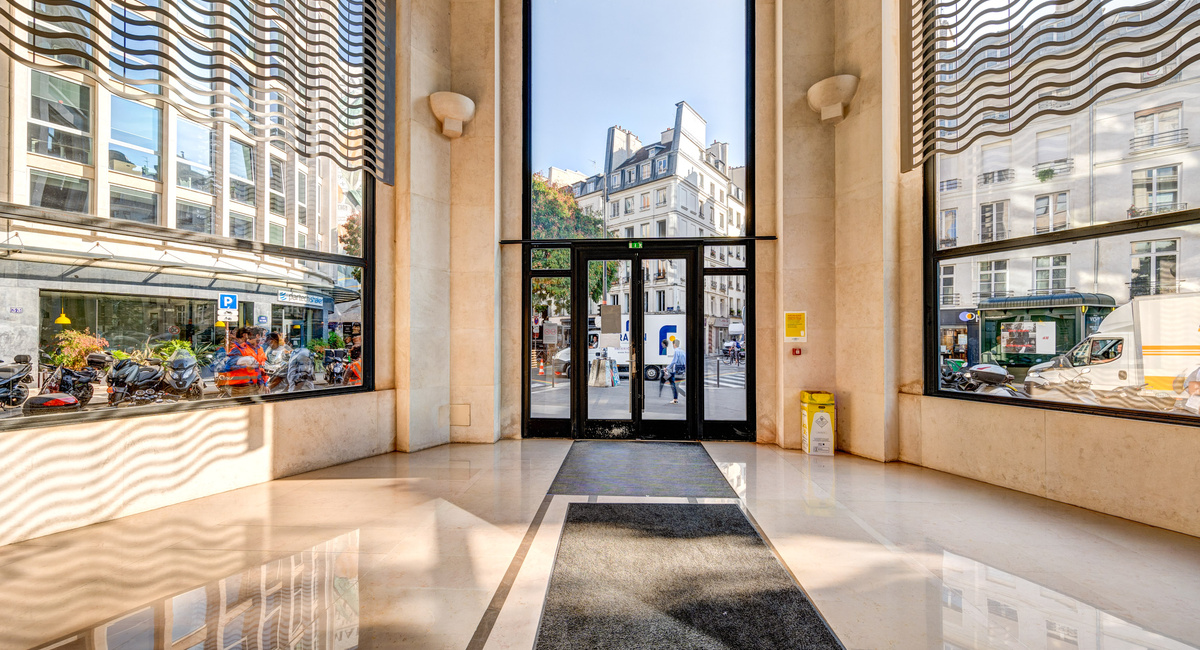 Le Building immeuble Gecina intérieur