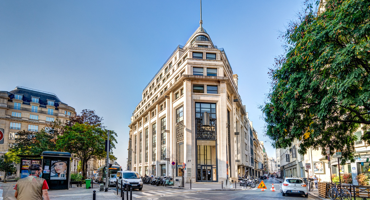 Le Building immeuble Gecina façade 2