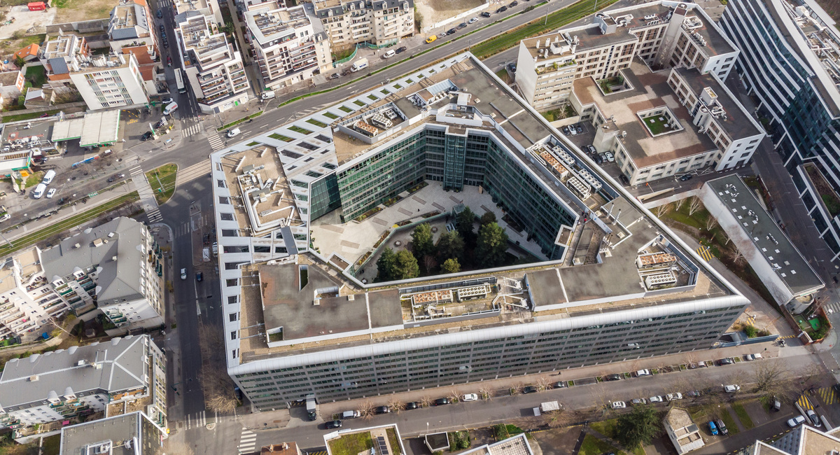 Portes de La Défense immeuble Gecina vue