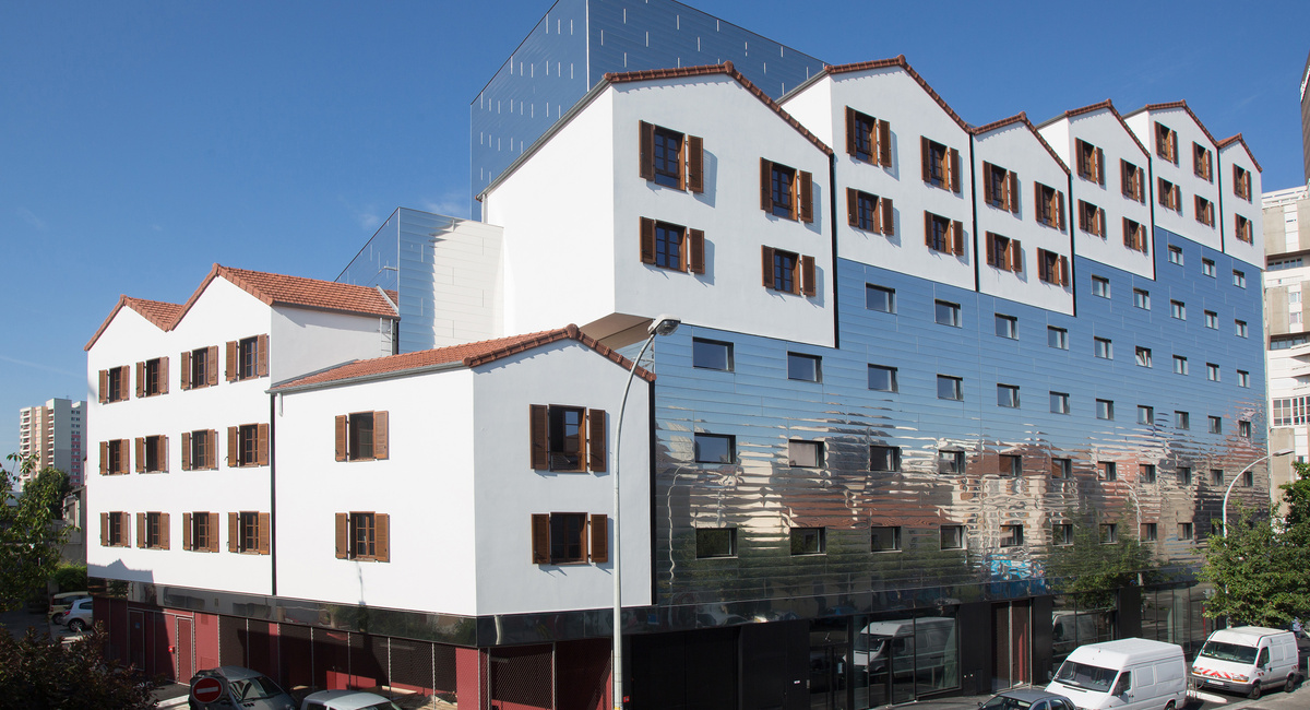 Campus Bagnolet résidence YouFirst façade 2