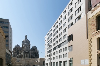 Campus Marseille résidence YouFirst façade Campus Marseille résidence YouFirst façade