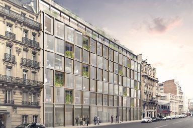Mondo immeuble Gecina façade 1 Mondo immeuble Gecina façade 1