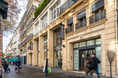 5 Bd Montmartre immeuble Gecina façade 5 Bd Montmartre immeuble Gecina façade