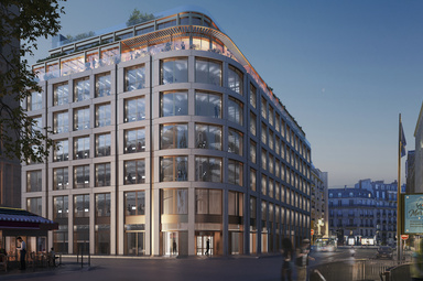 Boétie immeuble Gecina façade Boétie immeuble Gecina façade