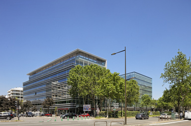 Le Cristallin immeuble Gecina façade 1