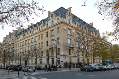 Octave Gréard immeuble Gecina façade 1 Octave Gréard immeuble Gecina façade 1